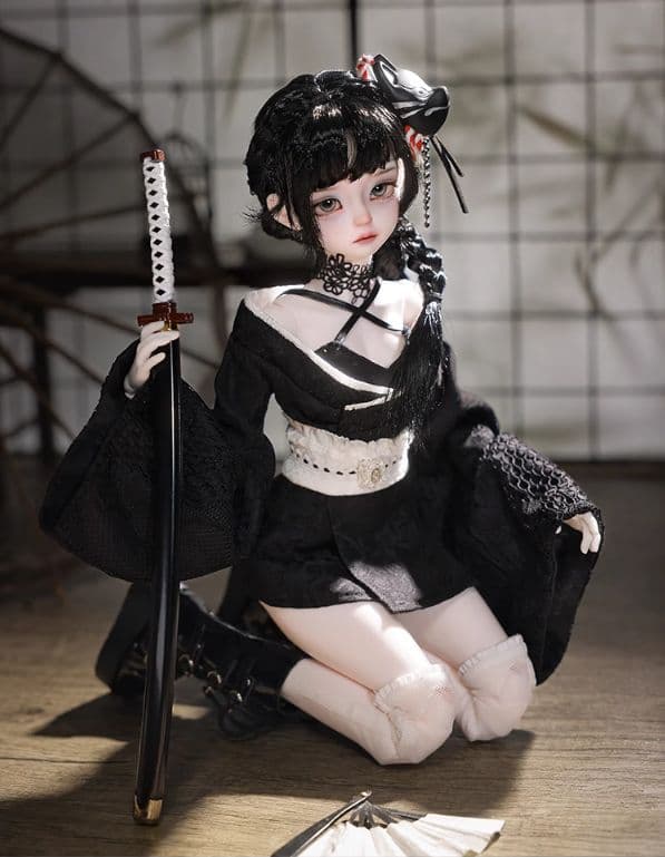 AX122 BJD 1/4 ドール本体 Keiko 球体関節人形 ハンドメイド
