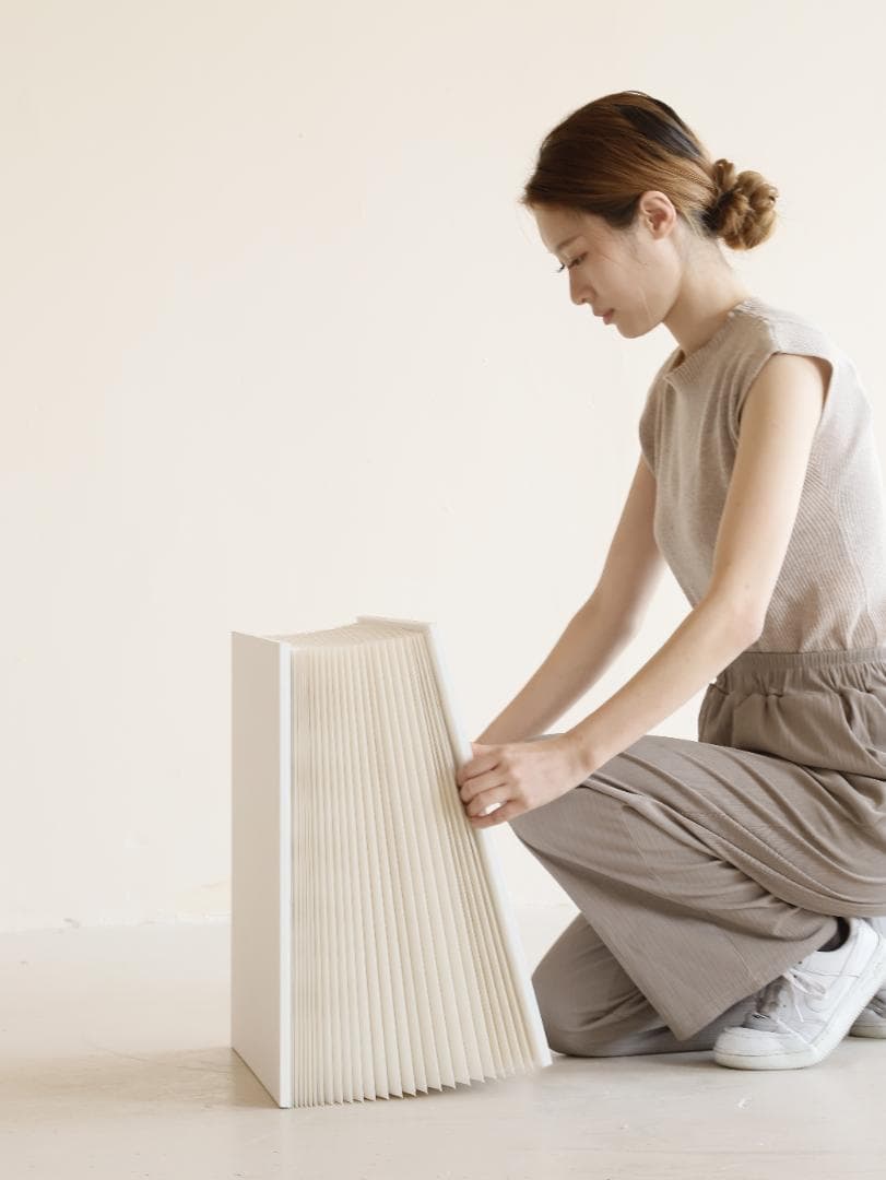 ディスプレイスタンド高さ118㎝長さ40㎝展示台 陳列台組立不要 展示会イベント