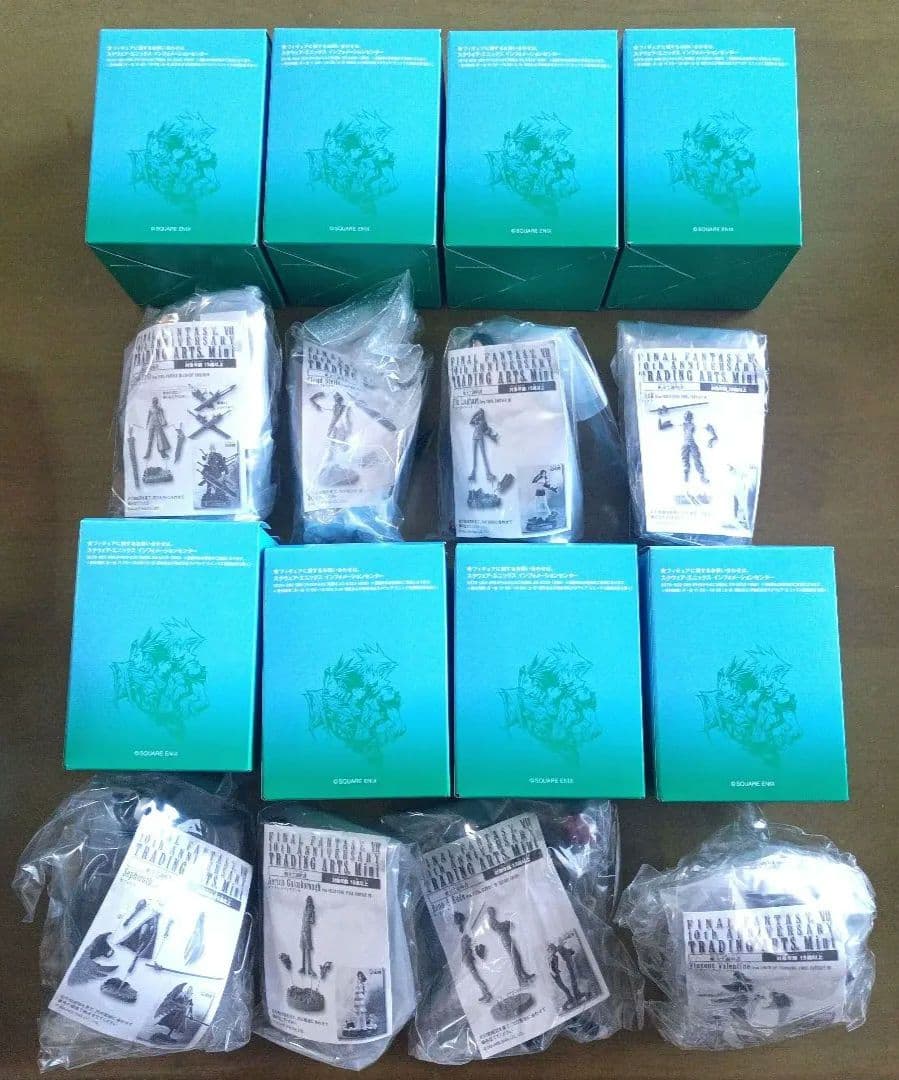 FINAL FANTASY VII フィギュア＆空缶(洗浄済)8セット