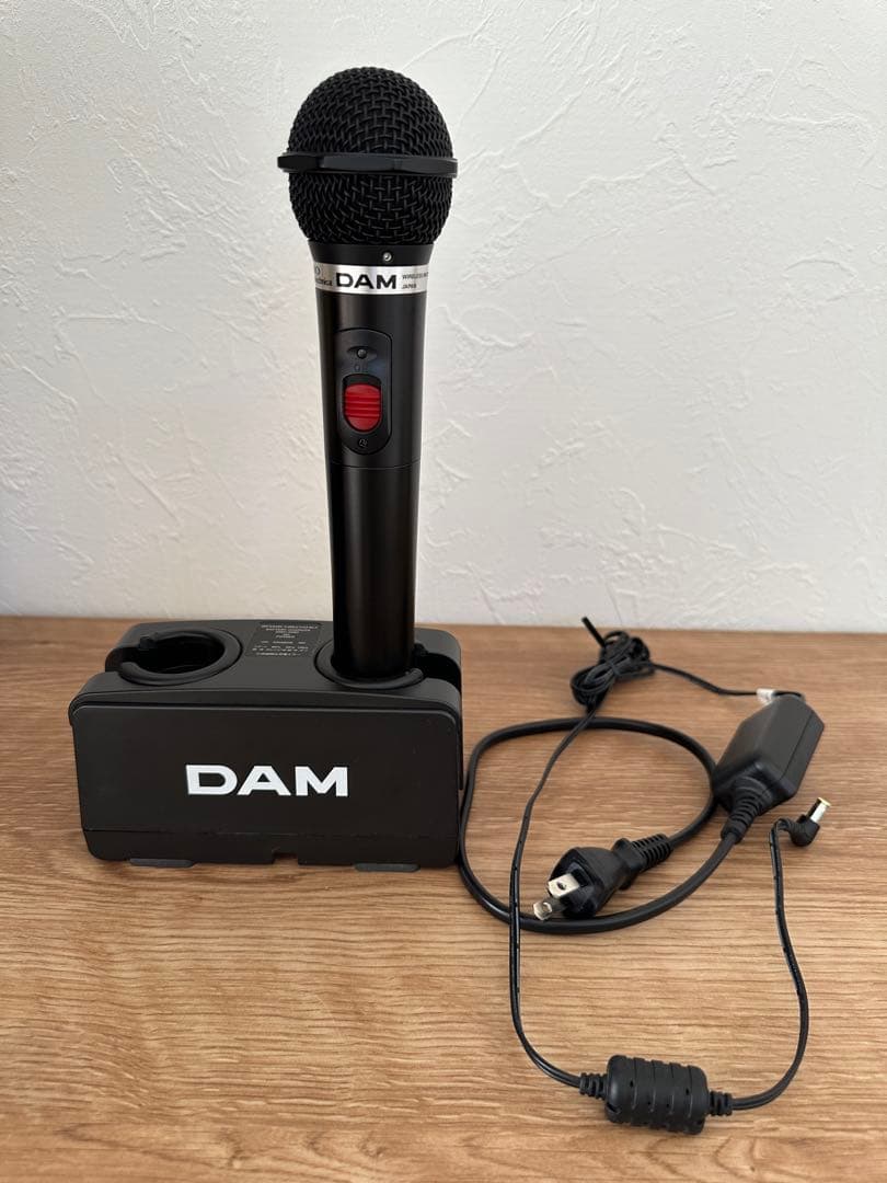 【超美品】DAM 第一興商 ワイヤレスマイク 充電器セット DWC-2000