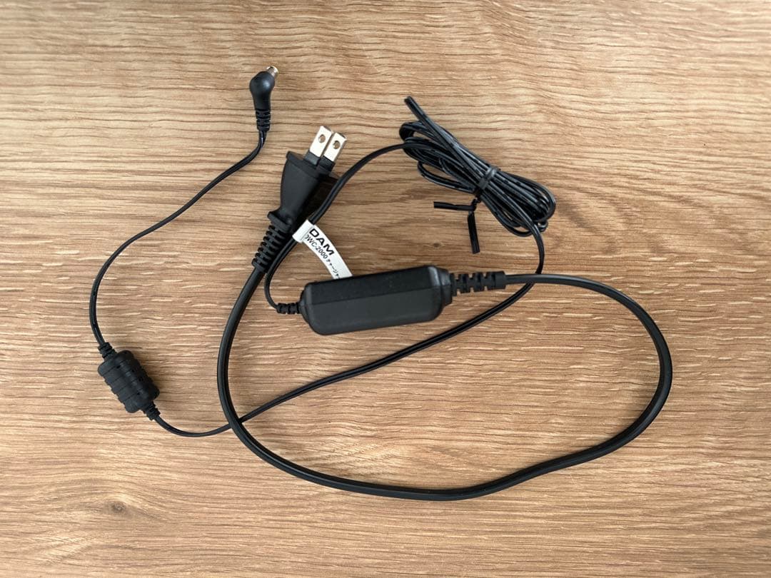 【超美品】DAM 第一興商 ワイヤレスマイク 充電器セット DWC-2000