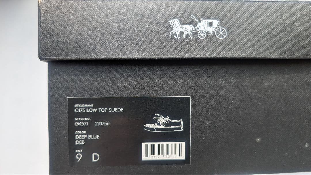 COACH（コーチ） スエードスニーカー【超希少品】