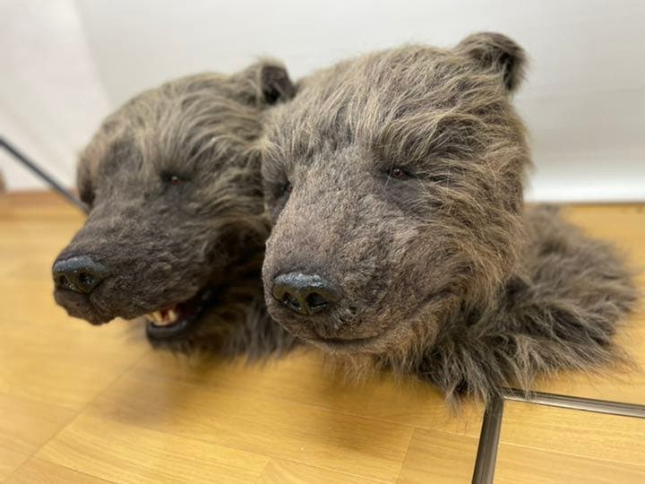 まるで本物！リアルなクマの着ぐるみマスク