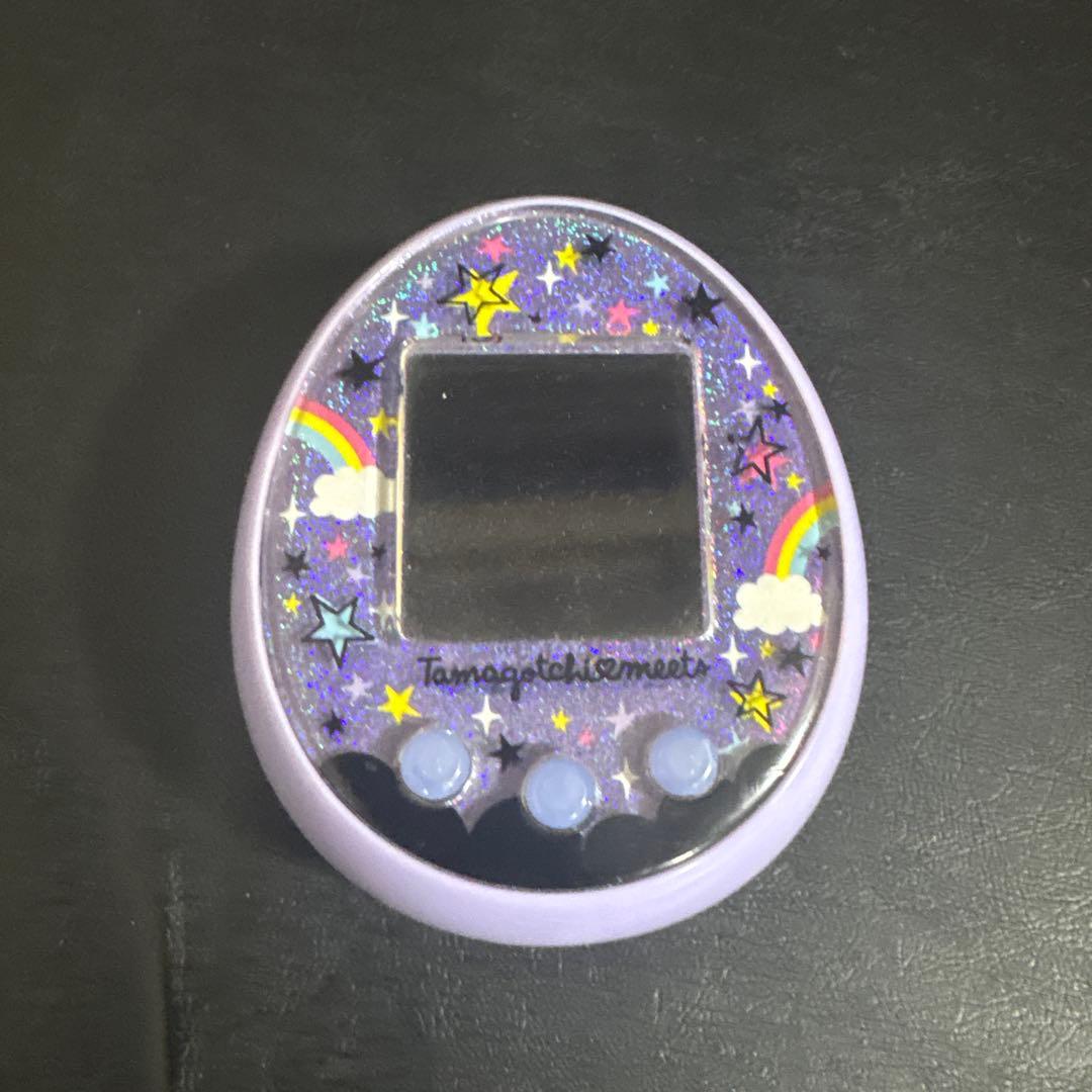 Tamagotchi Meets パープル 星と虹デザイン
