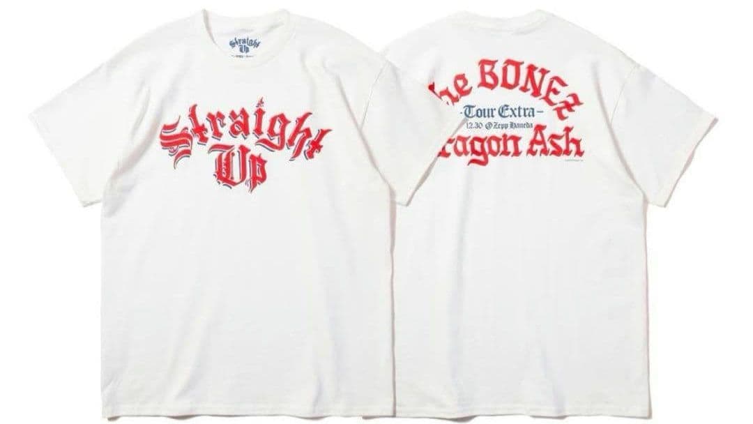 新品 straight up Tシャツ Dragon Ash The BONEZ