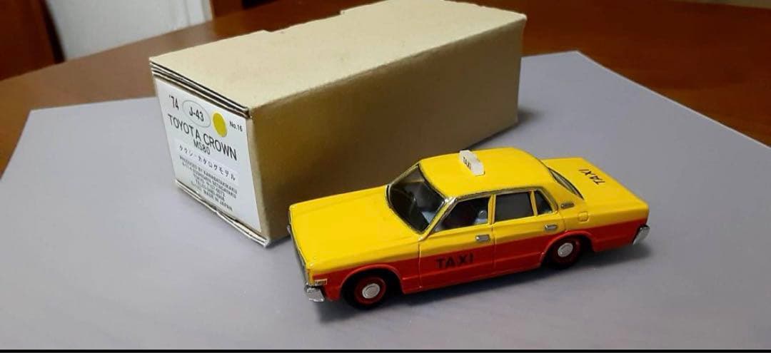 アンチモニー　トヨタ　クラウン　MS80 タクシー　カタログモデル　1/43