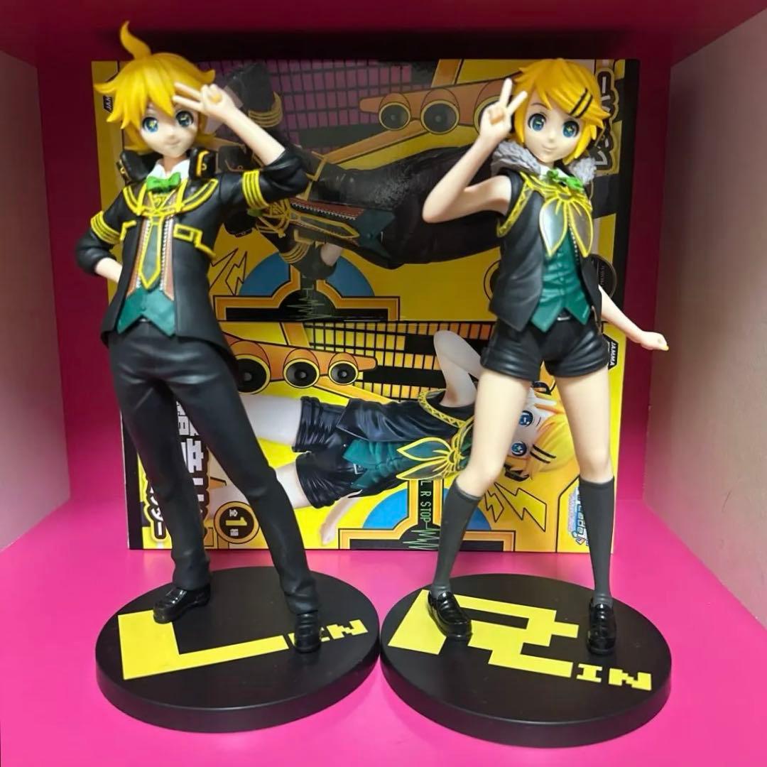 Project DIVA SPM 鏡音リン 鏡音レン フィギュア　2点セット