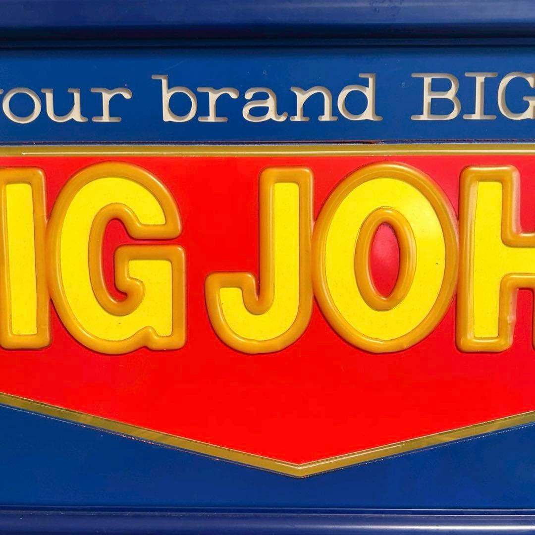 【BIG JOHN ビッグジョン】ライトアップヴィンテージ看板