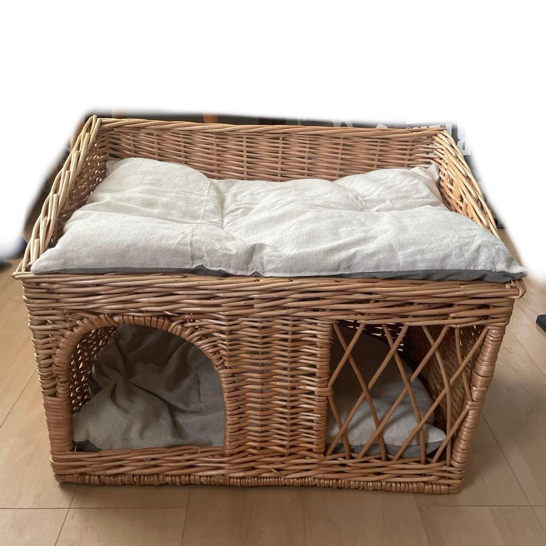 ペットハウス　犬　猫　キャットハウス　クッション付