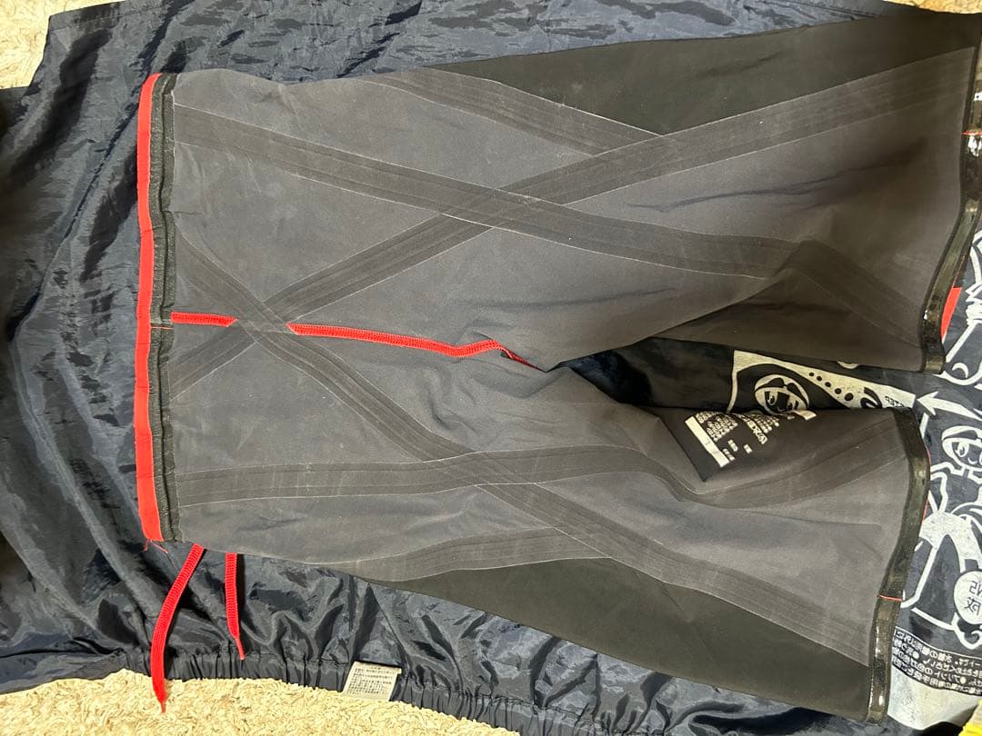 Mizuno GX SONIC6 NV 赤黒　競泳水着　高速水着