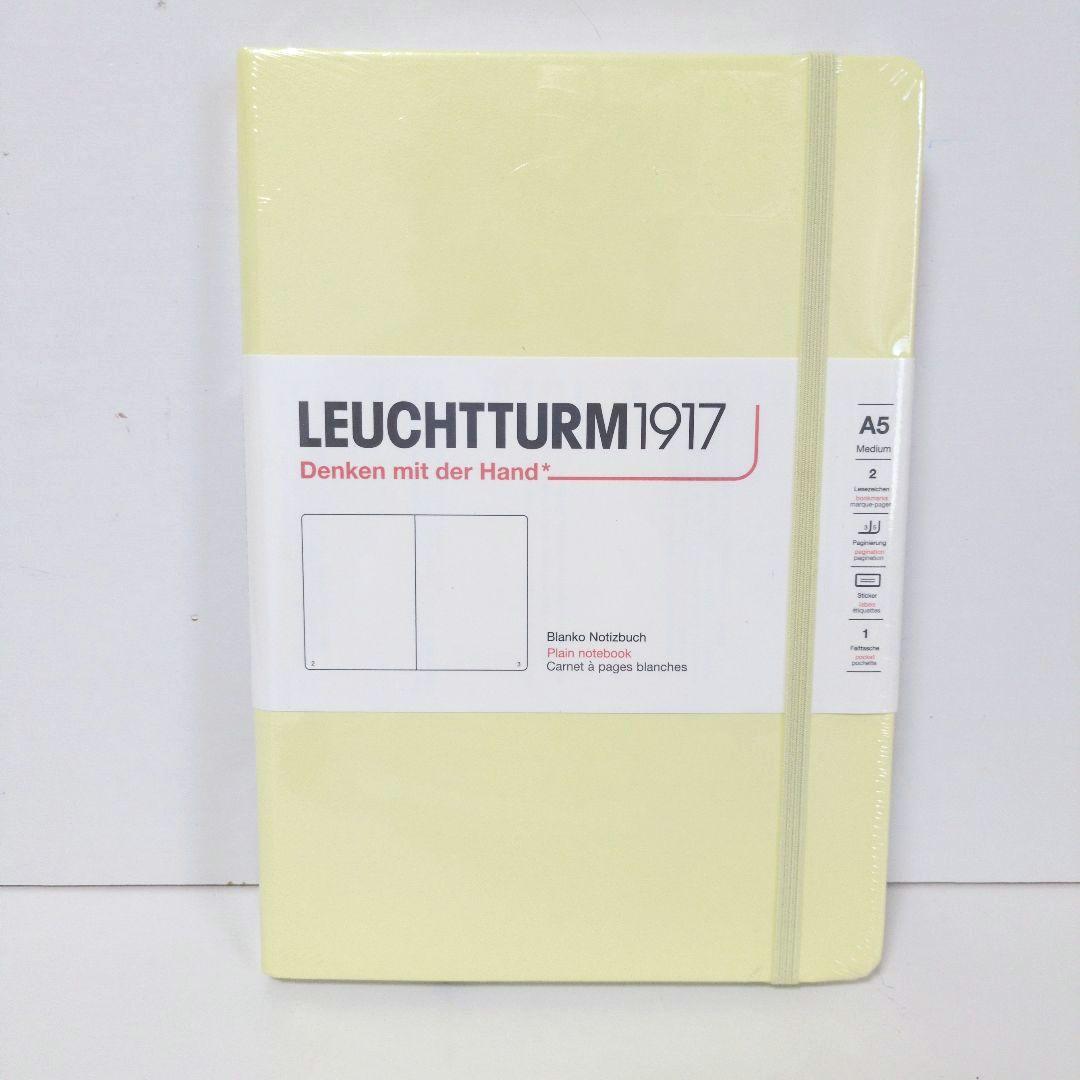 【未開封・3冊まとめ売り】LEUCHTTURM1917 A5 ノート 無地バニラ