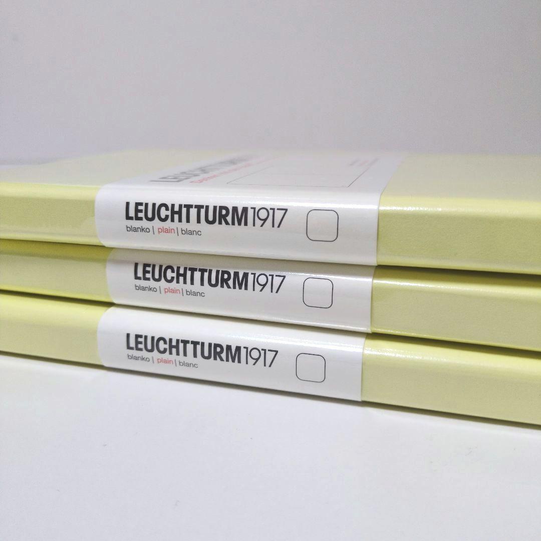 【未開封・3冊まとめ売り】LEUCHTTURM1917 A5 ノート 無地バニラ