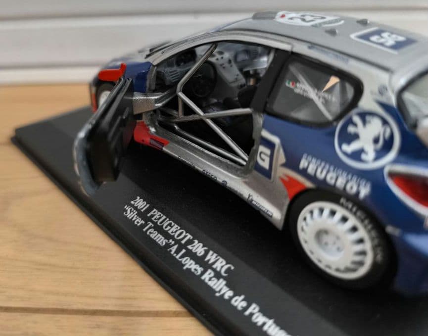 PEUGEOT プジョー206 WRC ミニカー 1/32