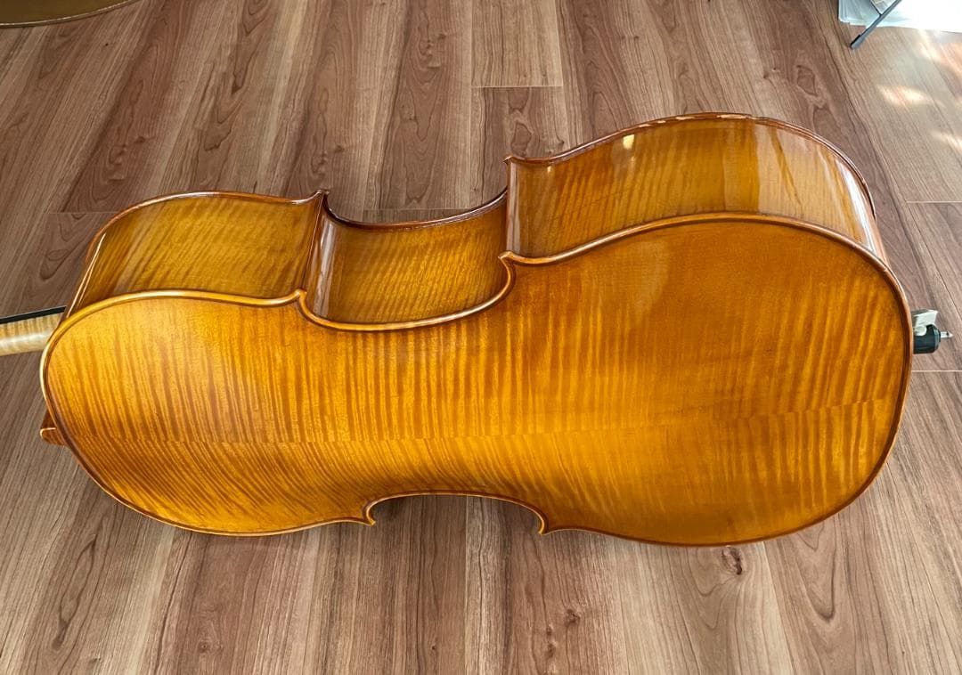 チェロ（Karl Höfner）と弓（Johs.O.Paulus）のセット