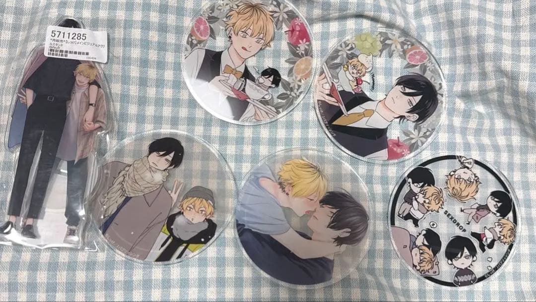 しっけ先生　セックスドロップ　アクリルコースター　Gratte アクスタ