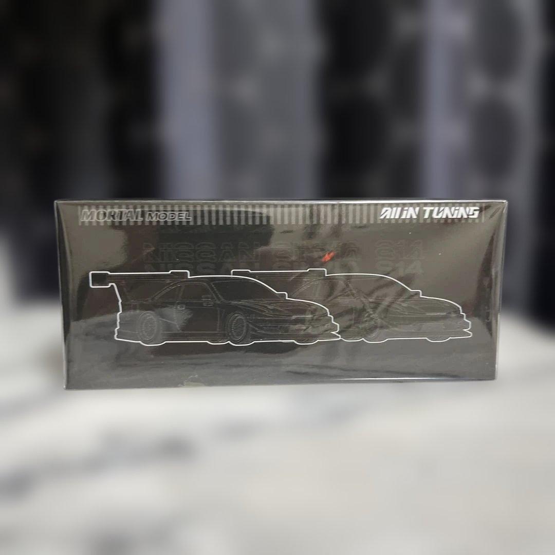 MORTAL 1/64 日産 シルビア S14 GT-SPEC V2 ブラック