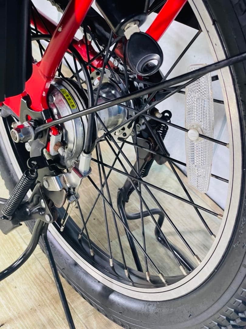 2663パナソニック16アンペア 20インチ子供乗せ電動アシスト自転車