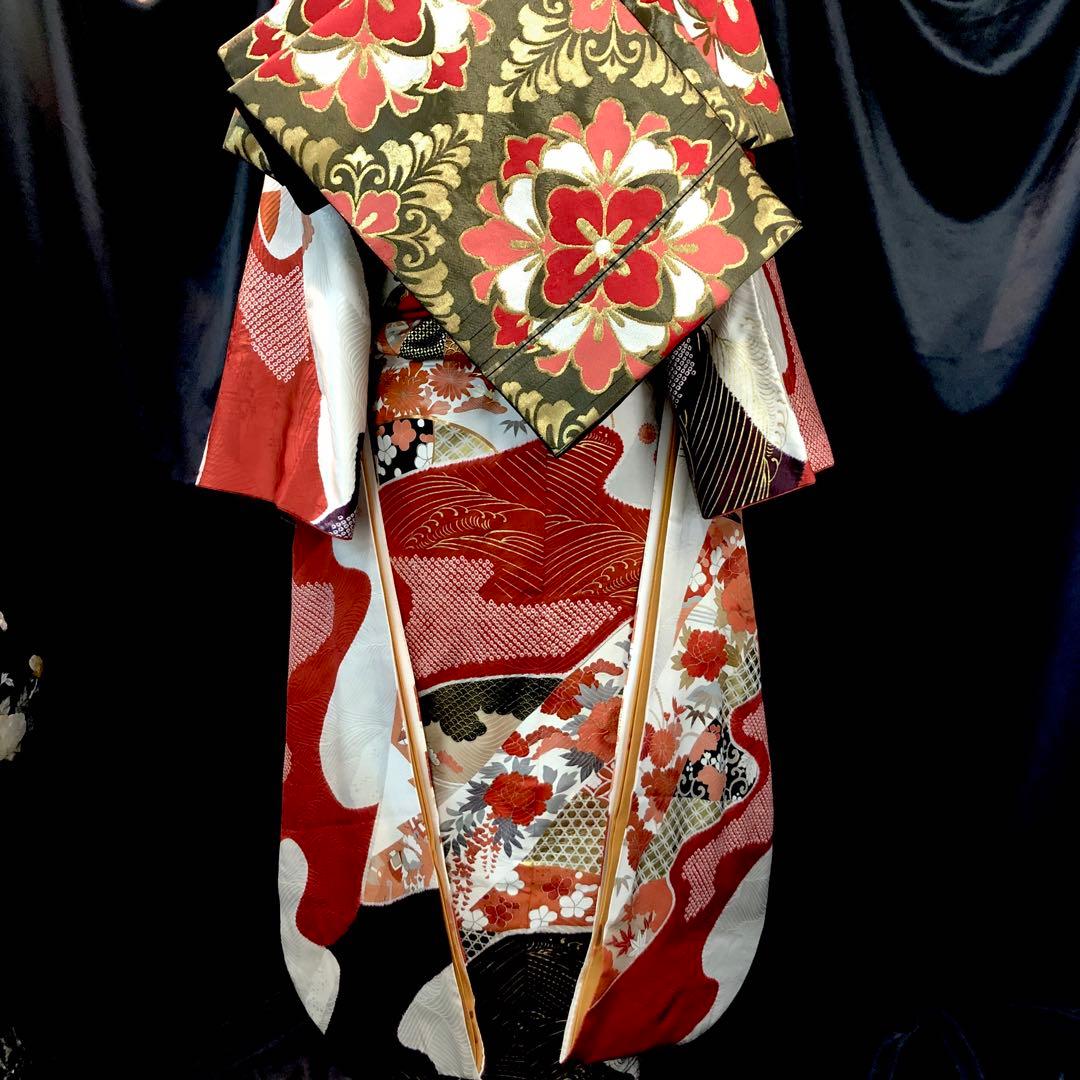 振袖フルセット■絞り■千總■最高峰京友禅■名門川島織物■振袖一式