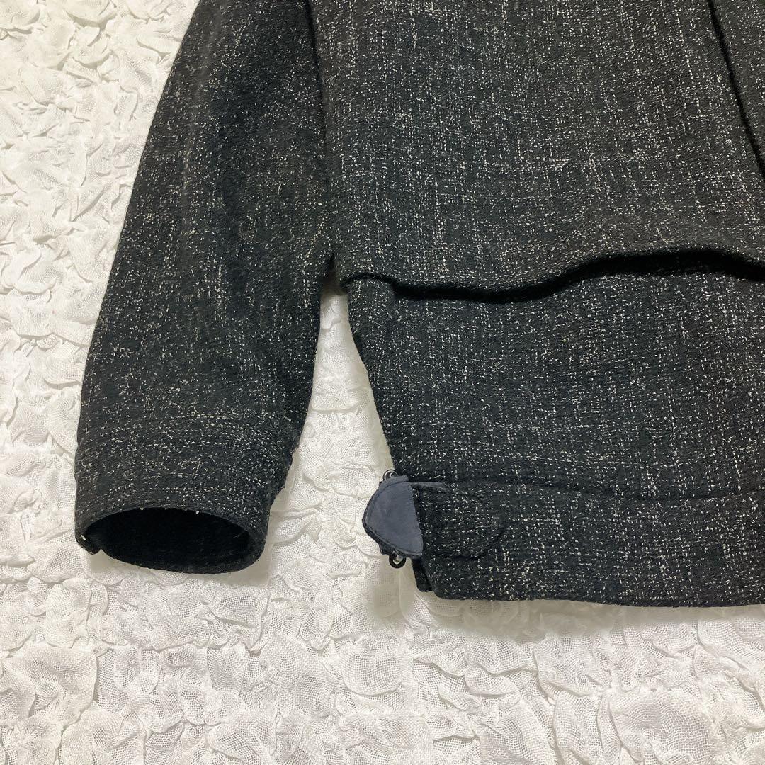 Y's for men【初期タグ】ブルゾン　ツイード　ジップ　黒