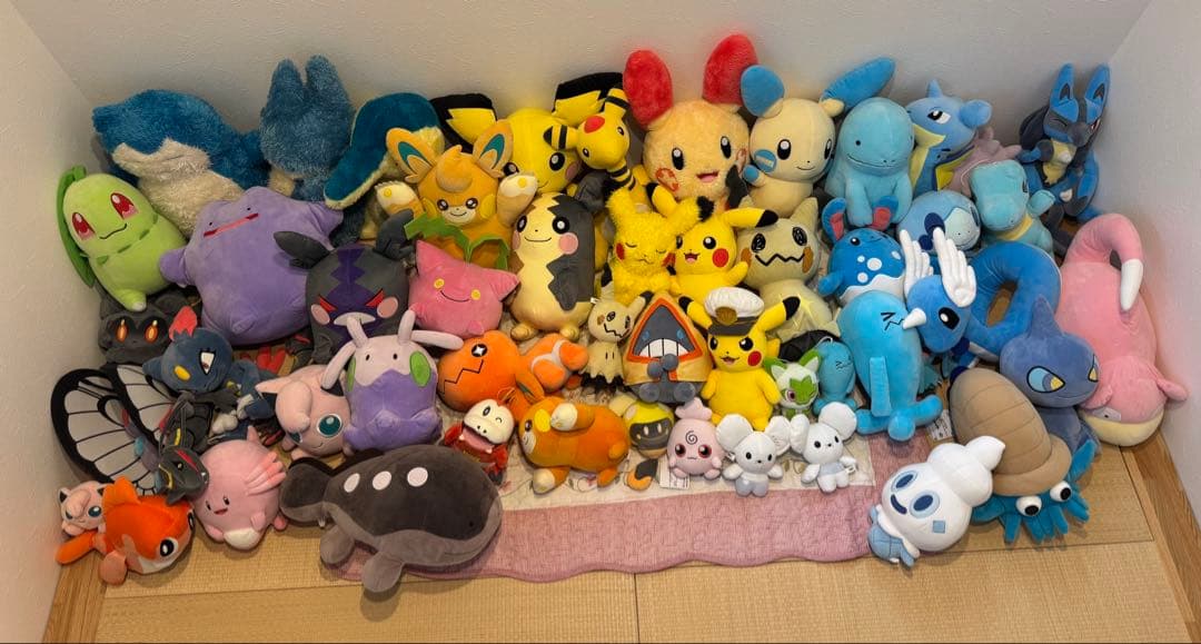 ポケットモンスターぬいぐるみ　まとめ売り　50体