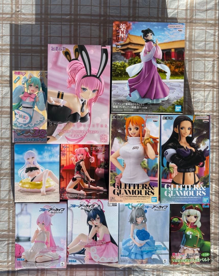 新作　美少女プライズフィギュア　11点セット　ブルーアーカイブ　薬屋のひとりごと