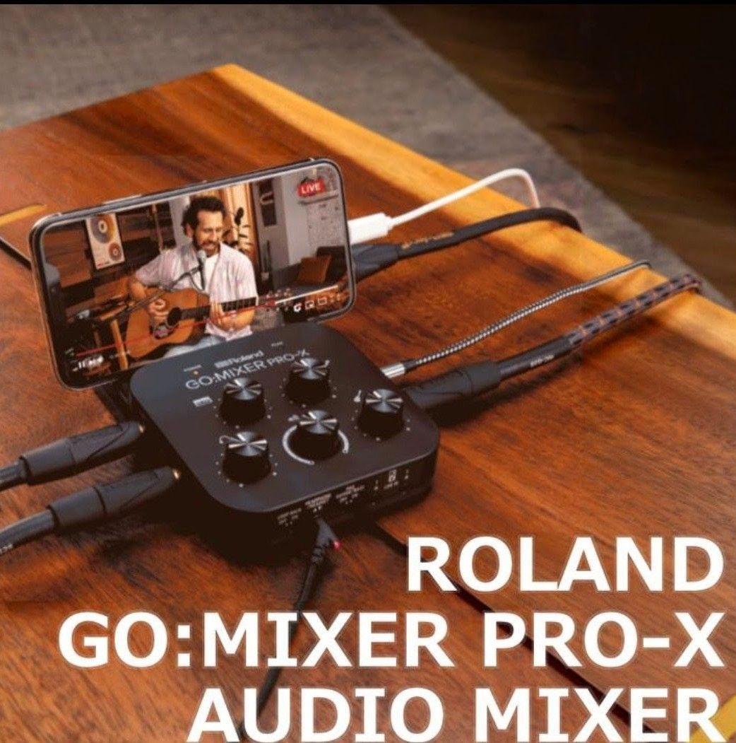 Roland GO:MIXER PRO-X モバイル・デバイス専用ミキサー