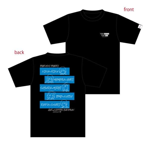 トゲナシトゲアリ 日本武道館Tシャツ 事前通販限定Ver. ガールズバンドクライ