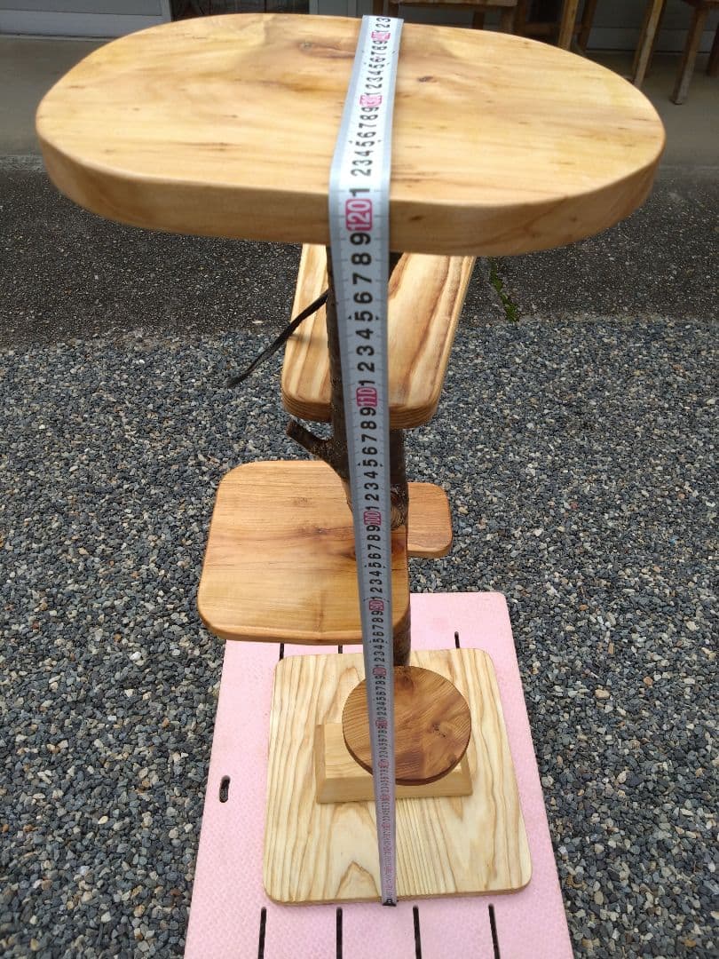 木製キャットタワー 据え置き型　桜❕