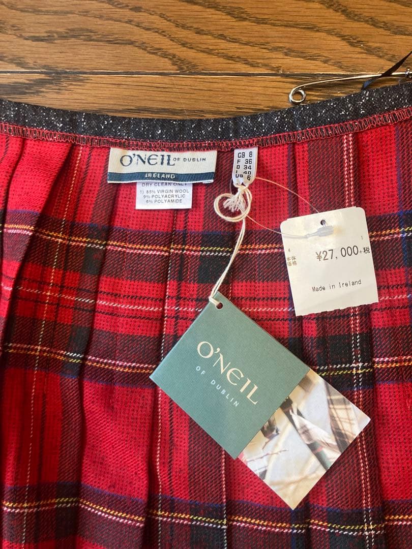 未使用品O'NEIL OF DUBLINオニールオブダブリンスカート