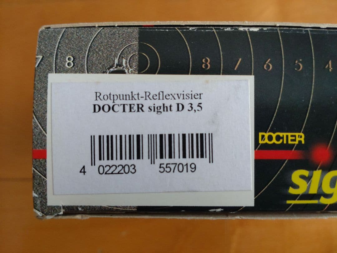 DOCTER sight II 光学サイト