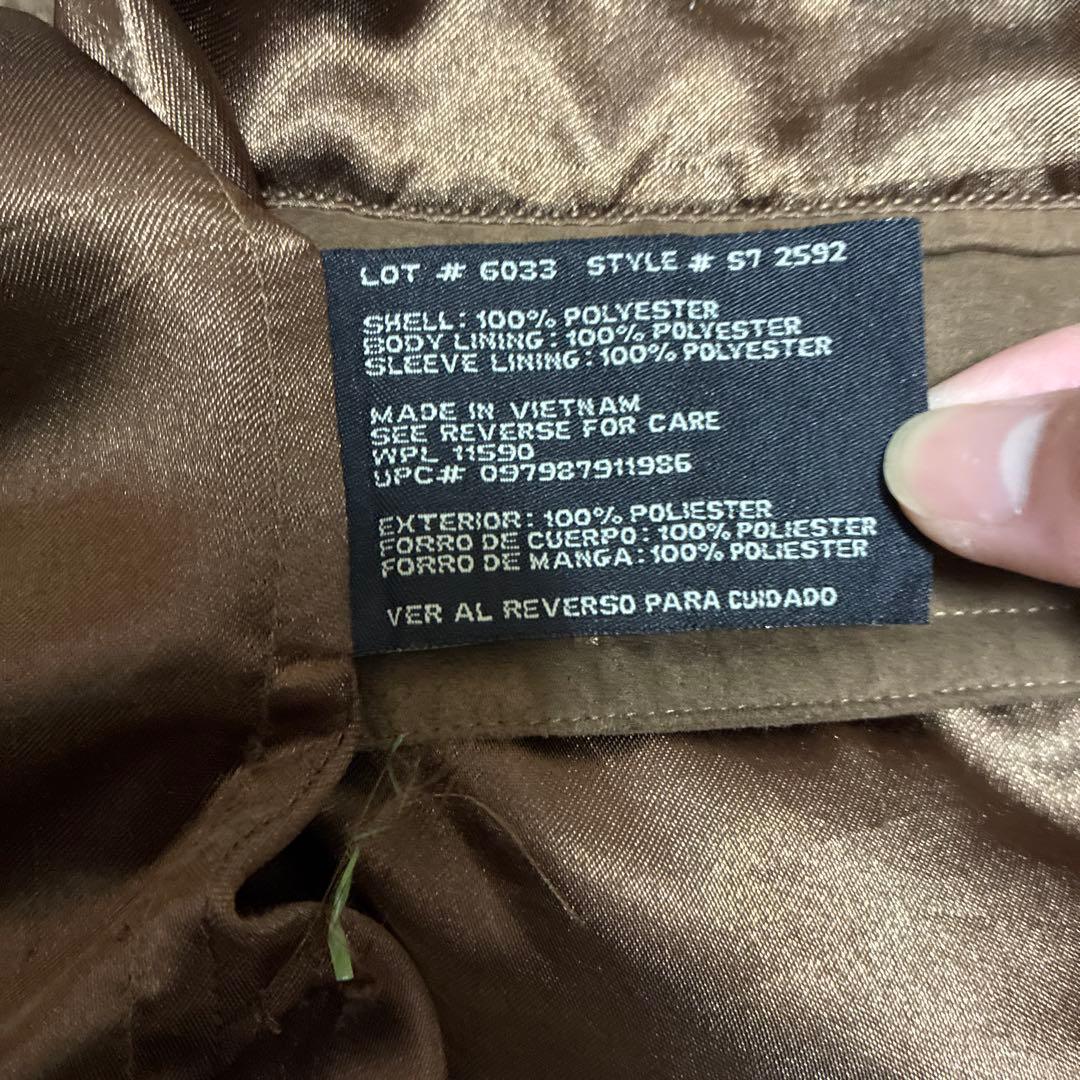 WEATHERPROOF スウィングトップ スウェード XL ブラウン 90s