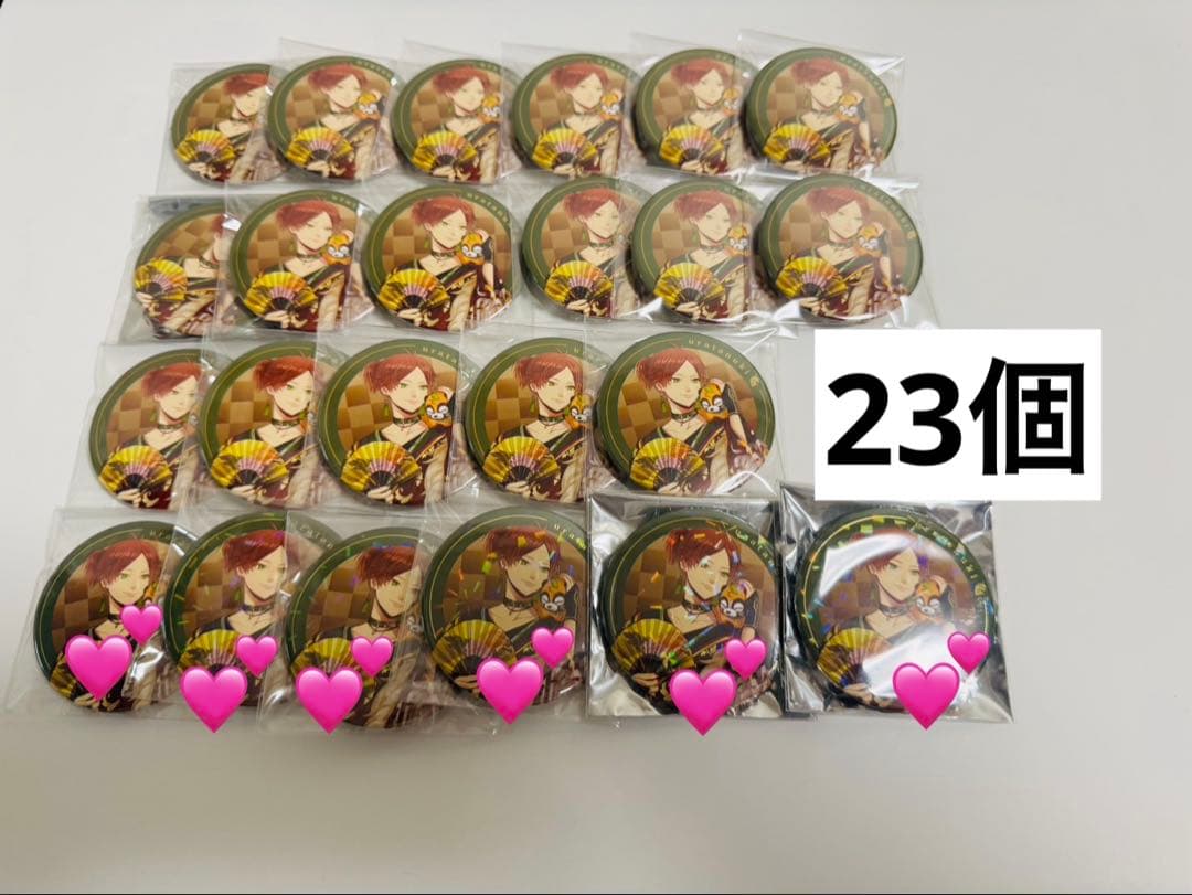 うらたぬき 缶バッジ 165個 まとめ売り ①