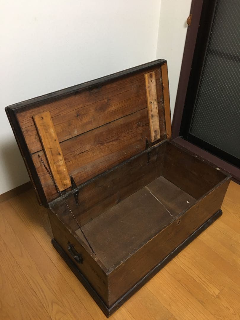 英国イギリス直輸入　アンティーク　ブランケットボックス　家具