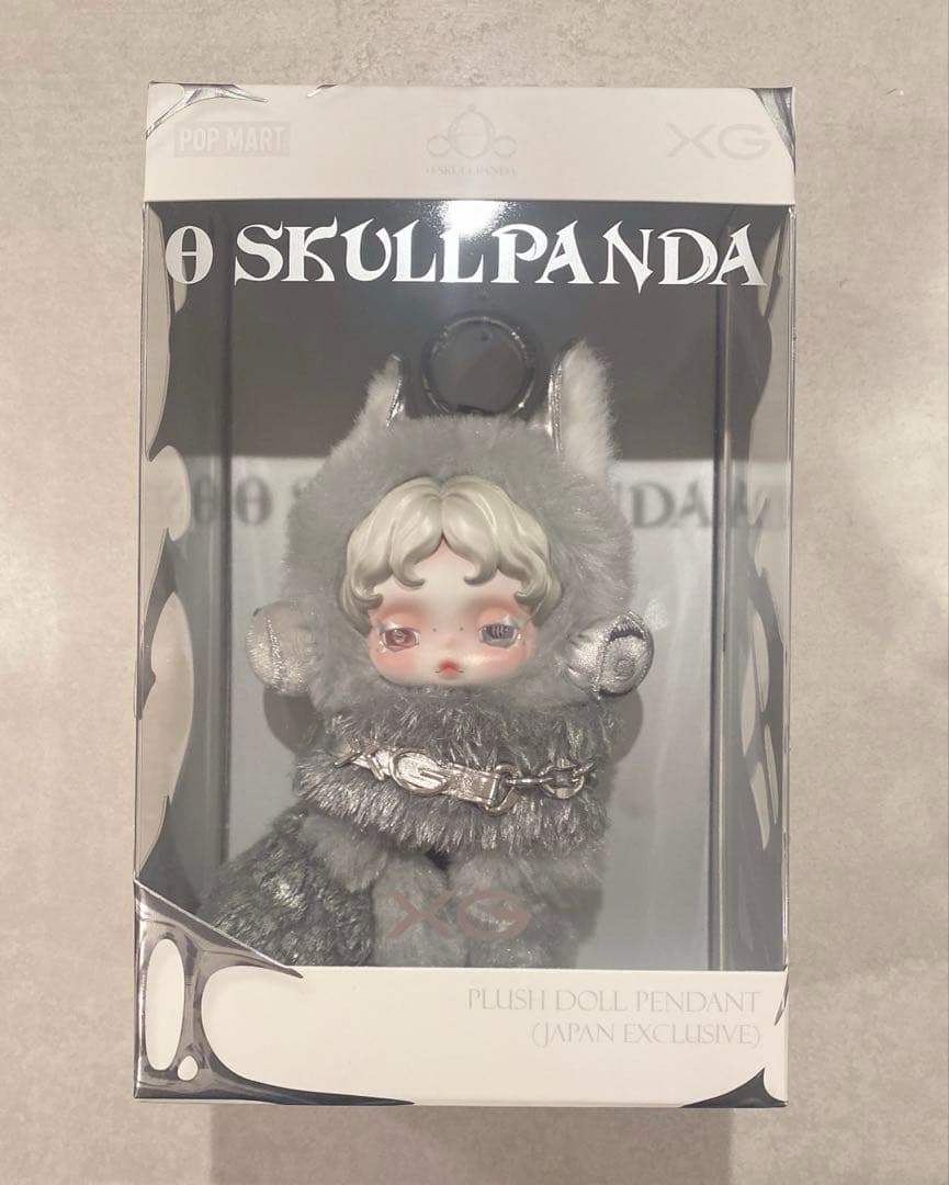 SKULL PANDA XGコラボ ぬいぐるみペンダント