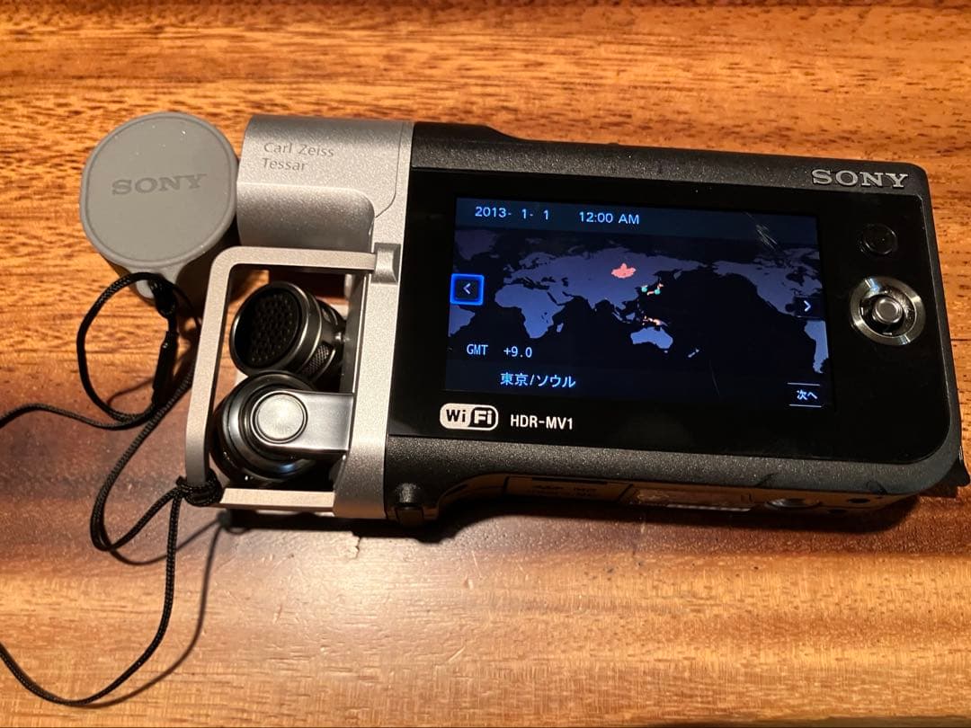 SONY HDR-MV1 ハンディカム ビデオカメラ 本体＋純正充電器付 動作品