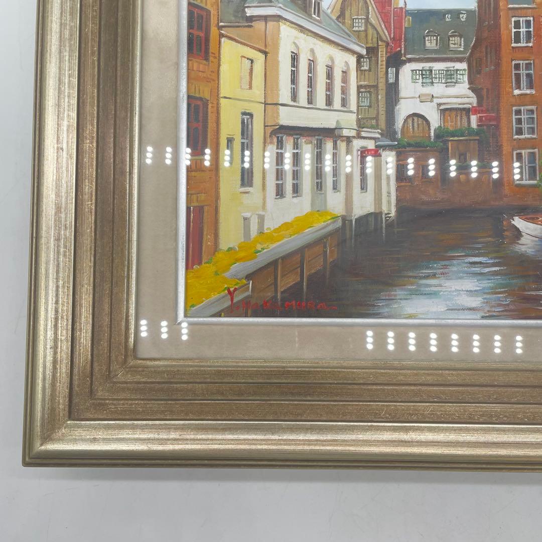 【美品】　中村裕介 『ブルージュ』 絵画　アート作品