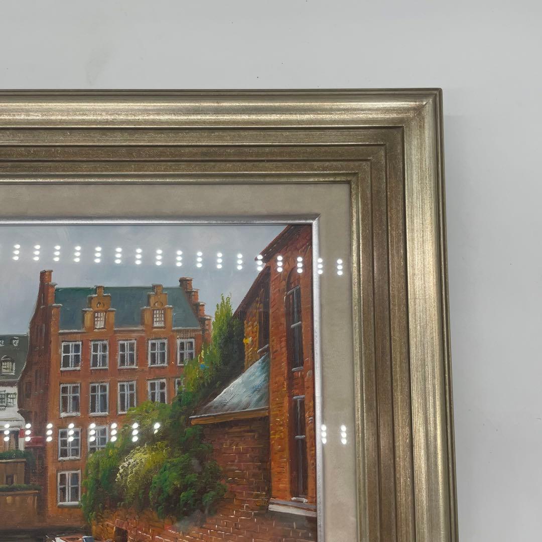 【美品】　中村裕介 『ブルージュ』 絵画　アート作品