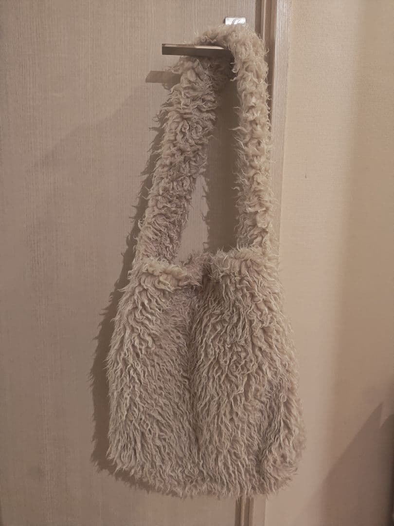 TODAYFUL Volume Fur Shoulderbag ナチュラル