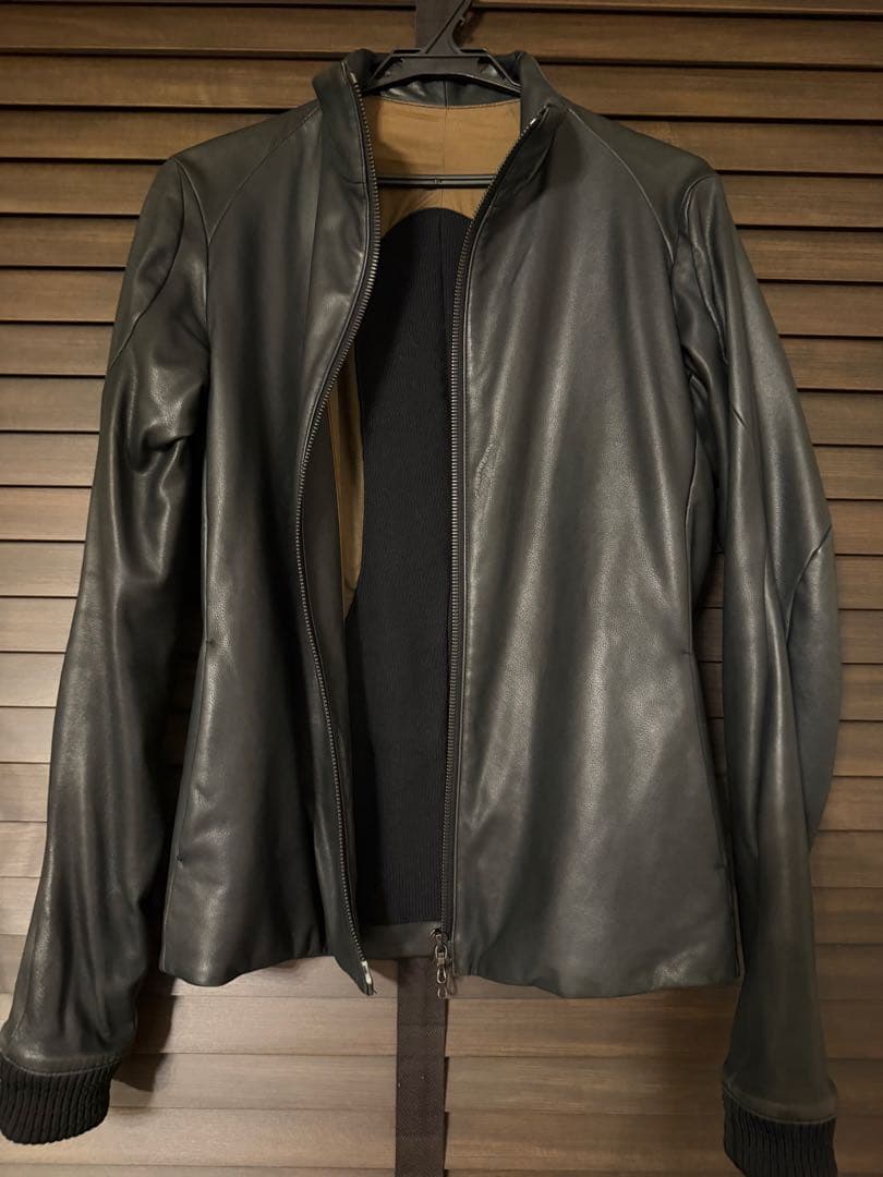 DEVOA デヴォア　ディア　スキン　レザー　ジャケット