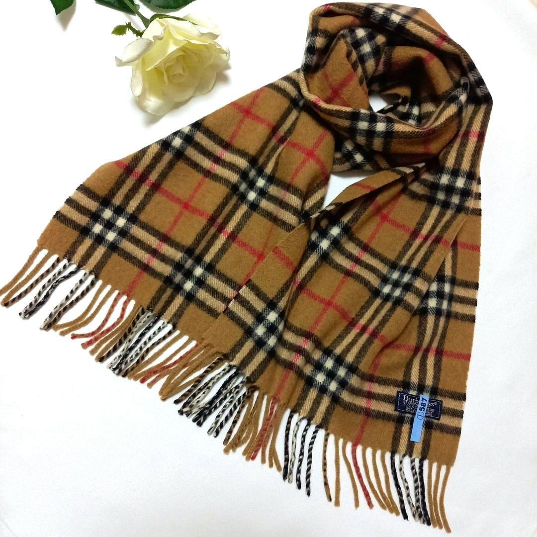 ☆極美品☆ BURBERRYS カシミヤ100% ノバチェック マフラー