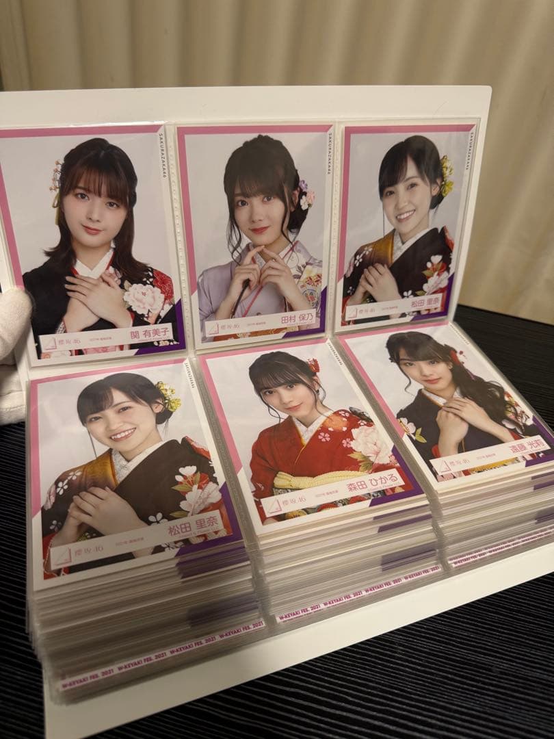 完全美品 櫻坂46生写真3冊セット