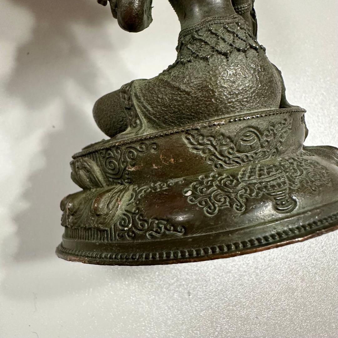 観音菩薩像　蓮華台　美術品