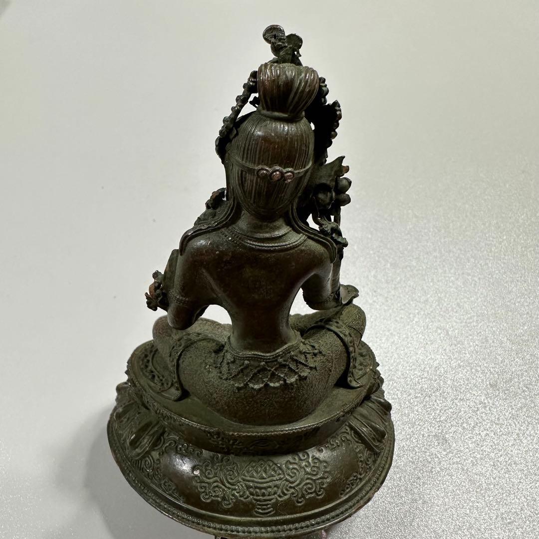 観音菩薩像　蓮華台　美術品