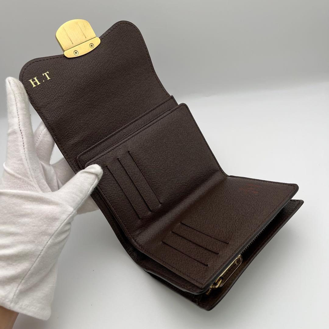 ✨極上美品✨ルイヴィトン 三つ折り財布 ダミエ ポルトフォイユ ジョイ コアラ