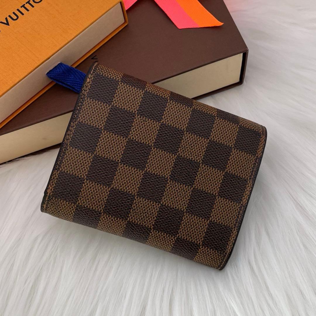 ✨極上美品✨ルイヴィトン 三つ折り財布 ダミエ ポルトフォイユ ジョイ コアラ