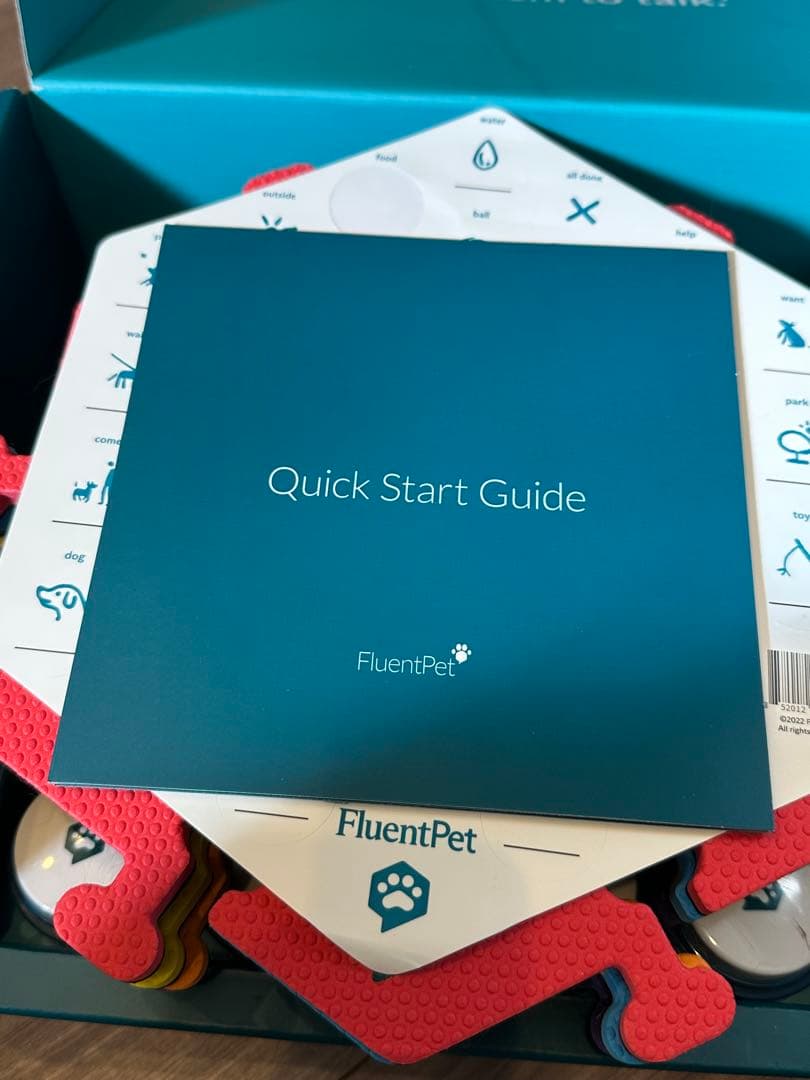 Fluentpet ペット会話ボタン タイル・ボタンセット