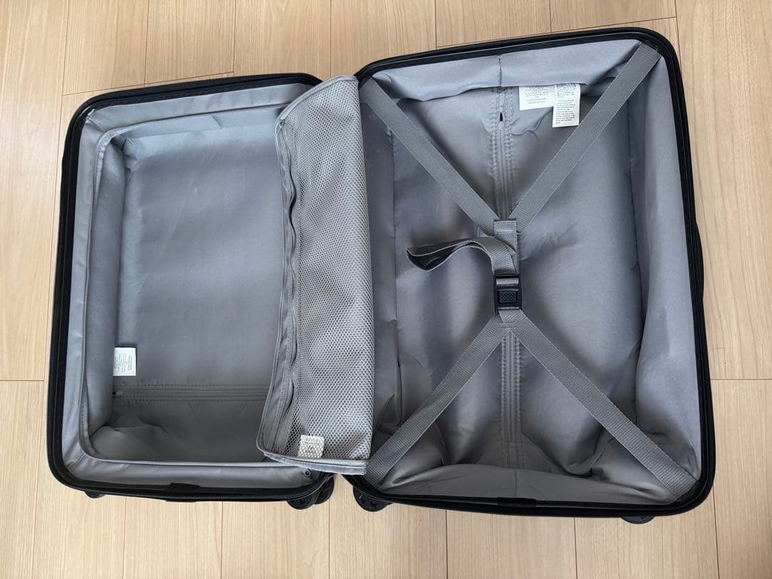 無印 ネイビー 63L 36L スーツケース キャリーケース 無印良品