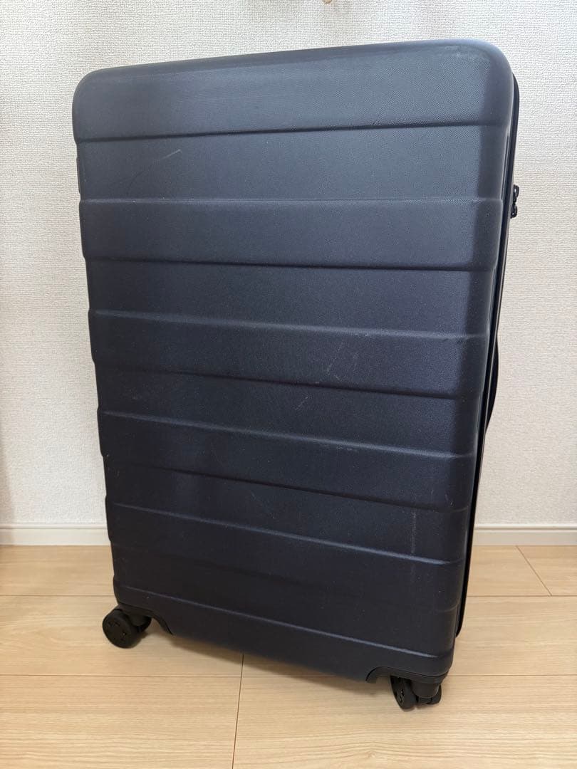 無印 ネイビー 63L 36L スーツケース キャリーケース 無印良品