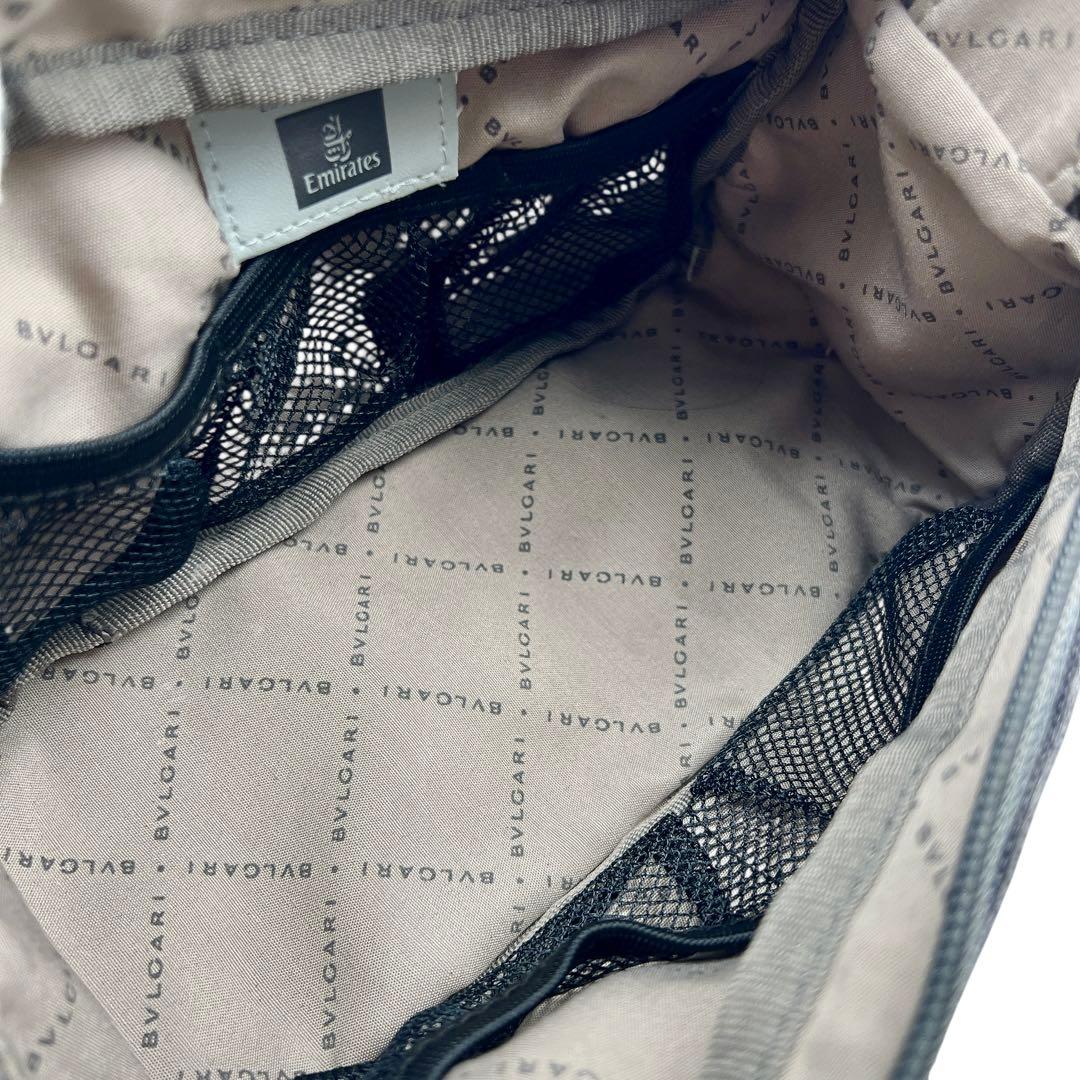 BVLGARI ダブルファスナー ポーチ メンズ 7867