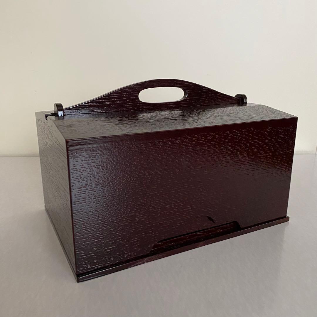 茶道具　手提茶箱　掻合